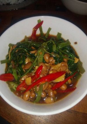 Foto resep Kangkung tauco
