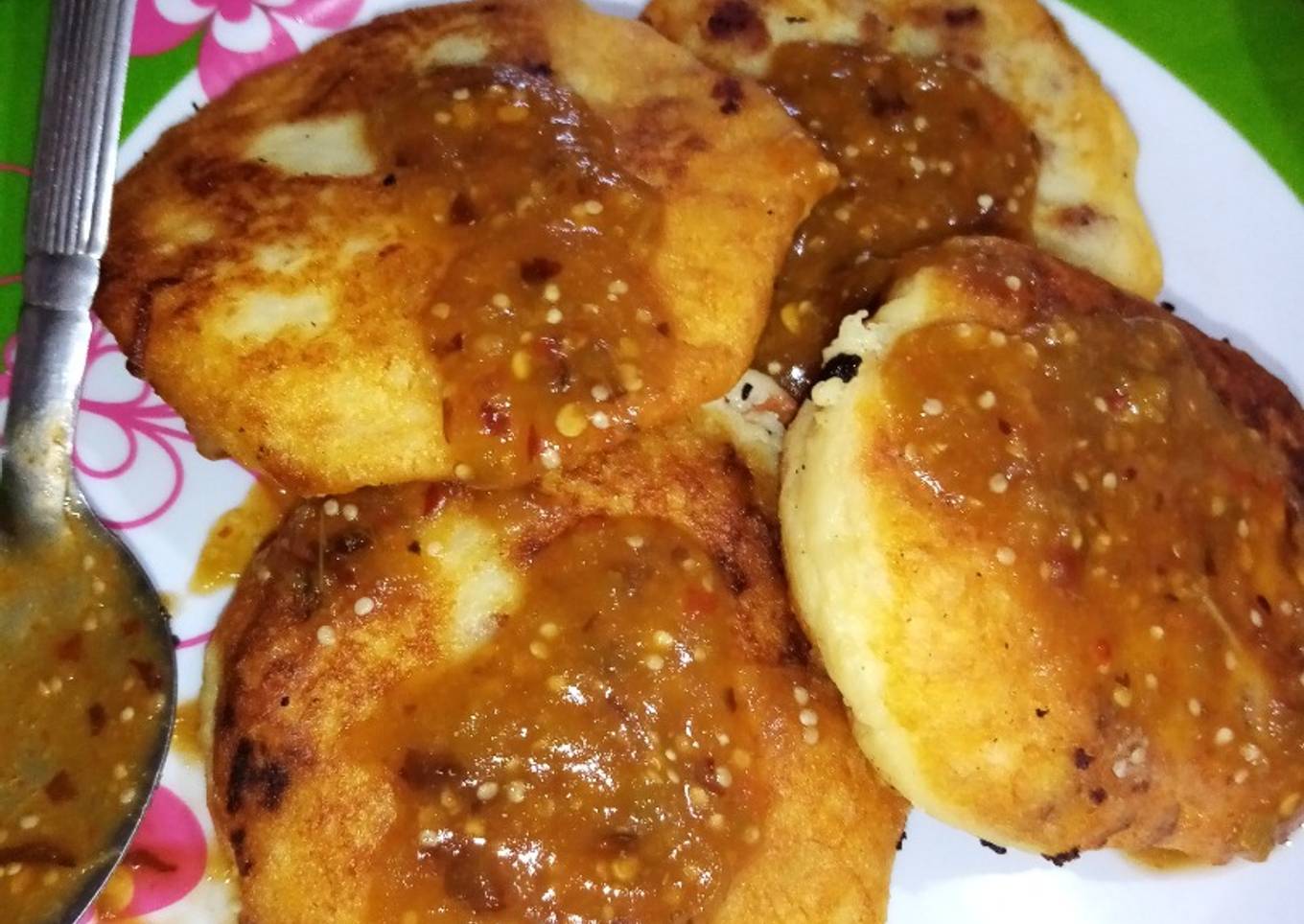 Papas rellenas con carne molida