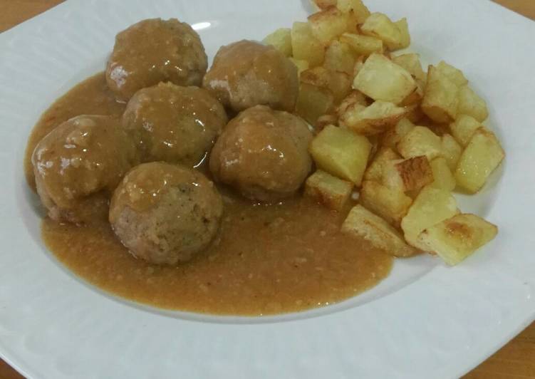 Albóndigas de soja texturizada