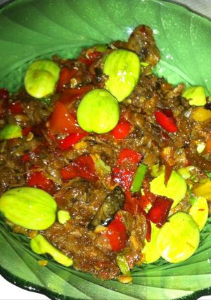 Foto resep Ayam sambel pete