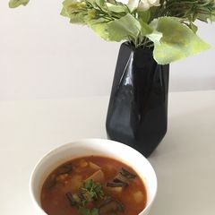 A picture of Spicy Potato and Veggie Stew.