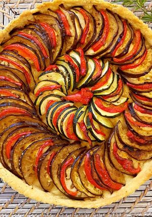 Une photo de Tarte aux légumes d'été