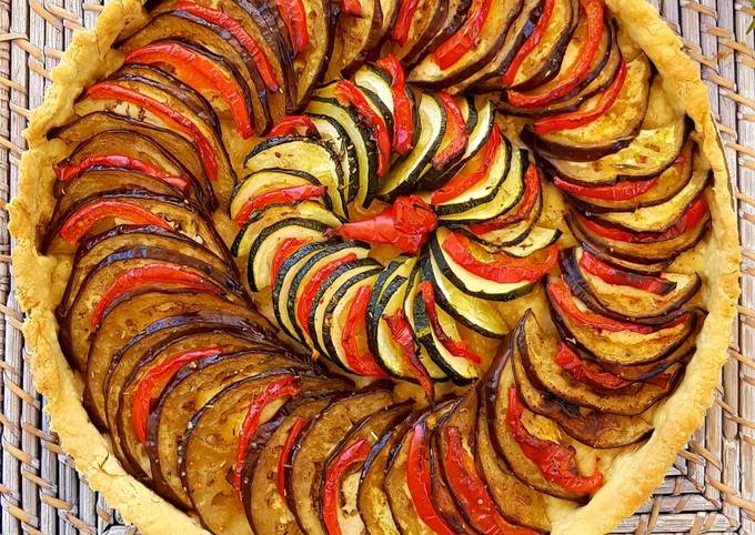 Tarte aux légumes d'été