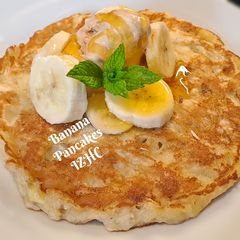 A picture of 🍌🥞Banana Pancakes🥞🍌.