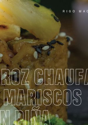 Una foto de Arroz chaufa de mariscos con piña