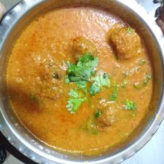 A picture of Lauki ke kofte.