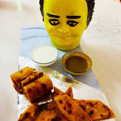 A picture of Aloo ka Paratha.