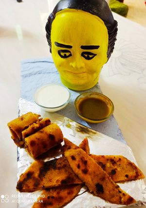 A picture of Aloo ka Paratha.