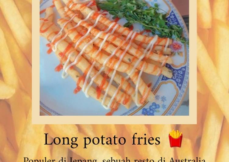 Long Potato Fries🍟a.k.a Kentang Goreng Panjang 🤪