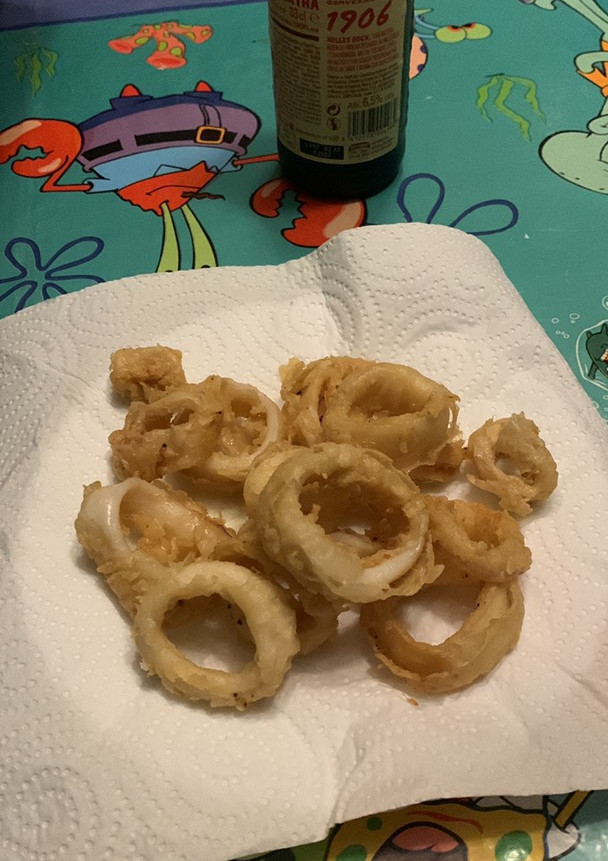 Una foto de Calamares a la romana