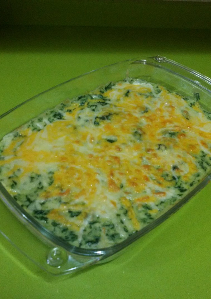 Una foto de Espinacas a la crema con thermomix
