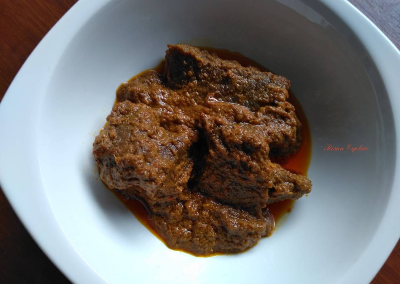 Rendang Daging Sapi Ala Warung Nasi Padang