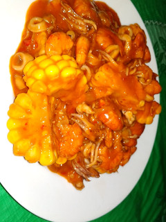 Foto resep Cumi Udang Saos Padang