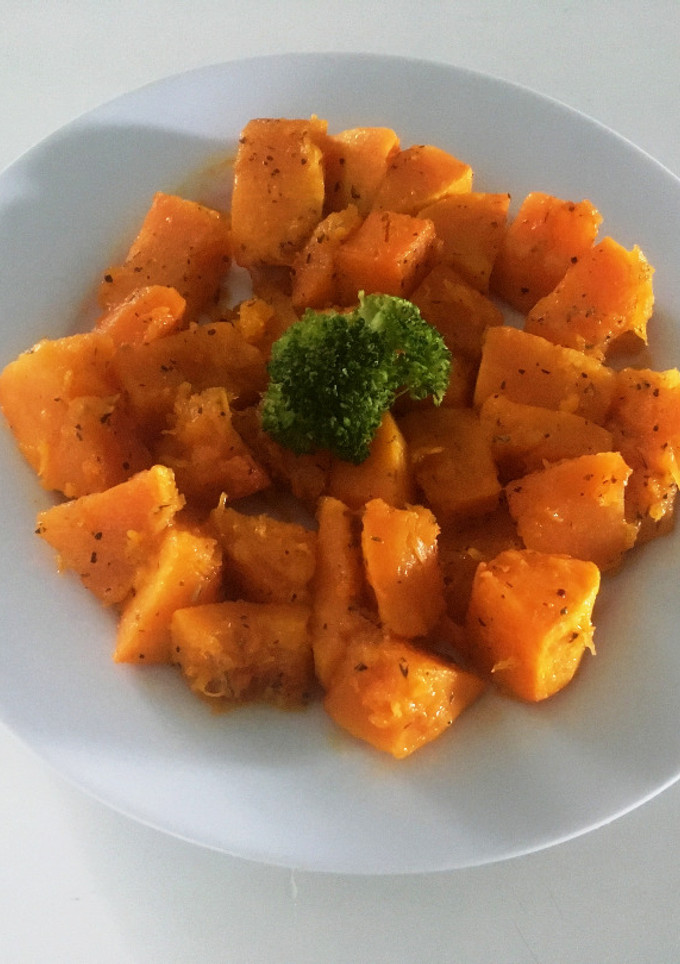 Una foto de Guarnición de calabaza al horno