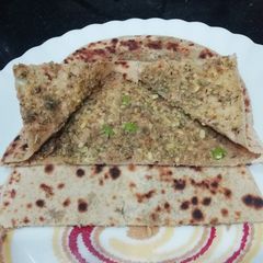 A picture of Sprouted Moong Paratha.