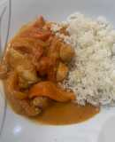 Goulash de pollo