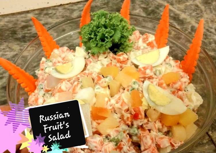 How to Make Homemade Russian Fruits Salad