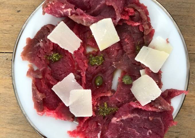 How To Make Homemade Carpaccio De Boeuf Thermomix