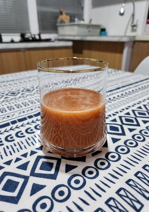 Foto resep Healthy Slow Juicer : Apel Wortel Tomat