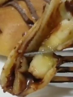 صورة لوصفة كريب البنان والنوتيلا 😍😋