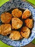 Minced meat tofu patty