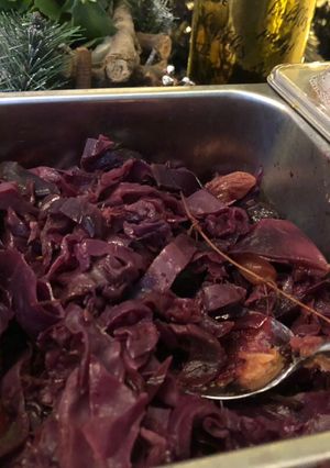 A picture of Spiced red cabbage.