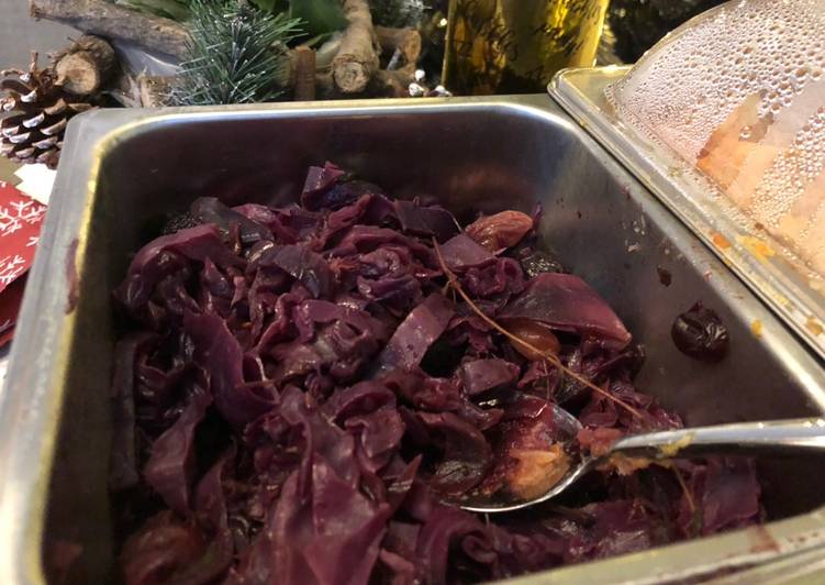 Recipe of Homemade Spiced red cabbage