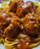Albóndigas de carne picada con chorizo