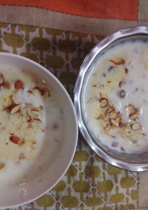A picture of Rabri malai.