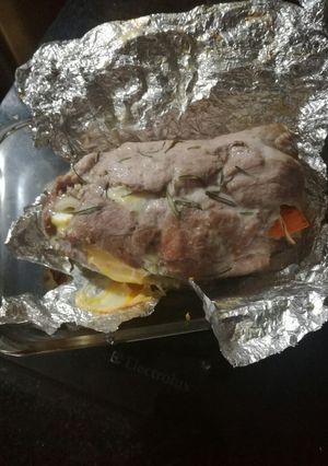 Una foto de Bondiola rellena 😋