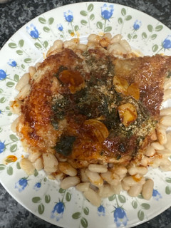 Una foto de 569. Bacallat a la llauna (principal pescado)