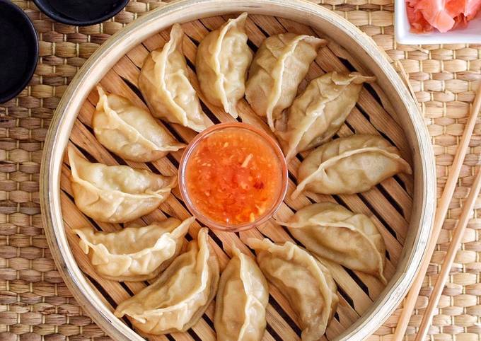 Dumplings ? o Gyozas con Pollo y Verduras Receta de Dari Silva @darixlab-  Cookpad