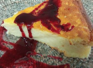 Una foto de Tarta de queso Burgos