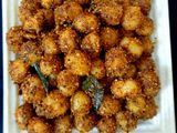 Chettinad style baby potato roast (no onion no garlic)