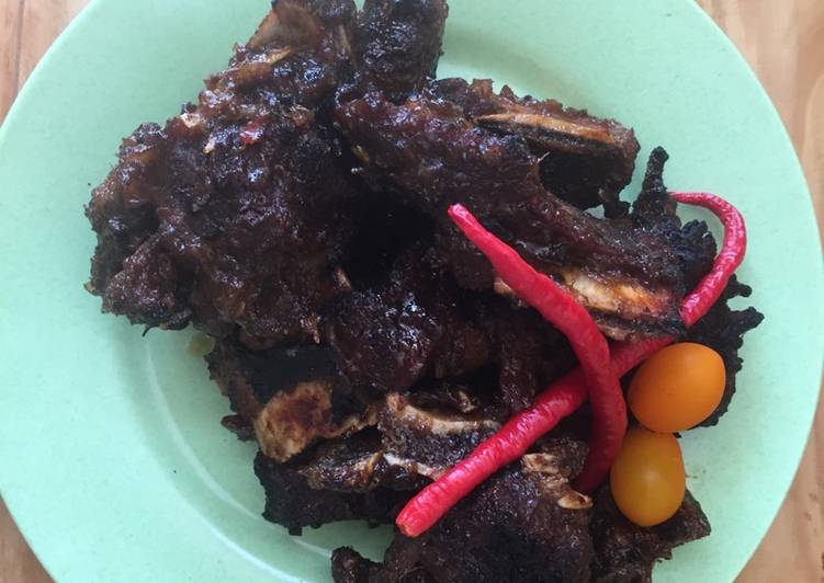 Resep Iga Bakar Madu Lada Hitam Oleh Seorang Musafir Cookpad