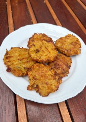 Foto di Rosti di patate nella friggitrice ad aria