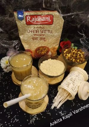 A picture of Sattu Drink.