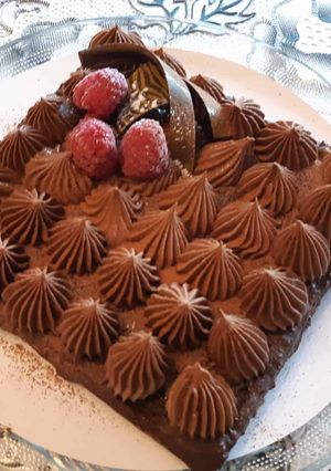 Une photo de Tarte crémeux au chocolat