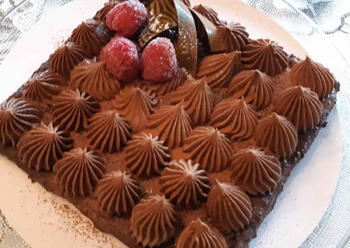 Tarte crémeux au chocolat