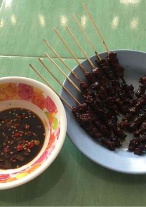 Foto resep Sate (tanpa arang)