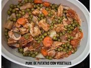 Una foto de puré de patatas fácil