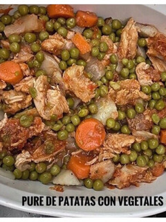 Una foto de Puré de Patatas con Vegetales