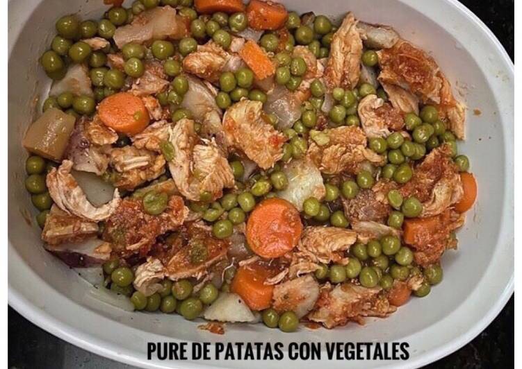 Puré de Patatas con Vegetales