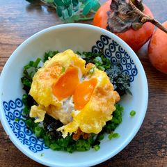 A picture of Japanese  Egg Tempra.
