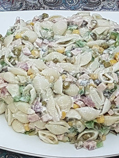 عکسی از دستور سالاد ماکارانی