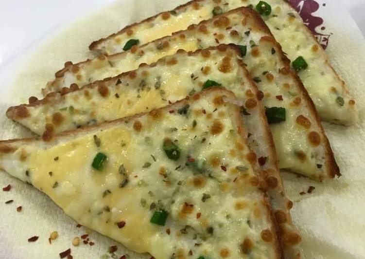 Easiest Way to Make Homemade Cheese garlic chilli toast