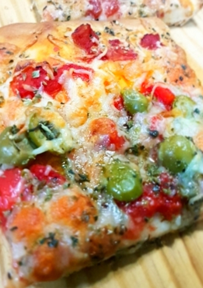 Una foto de Pizza esponjosa