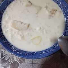 Una foto de Gazpachuelo con rosada