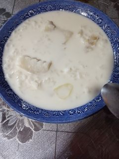 Una foto de Gazpachuelo con rosada