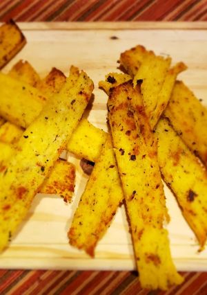 Una foto de Bastoncitos de polenta🤪